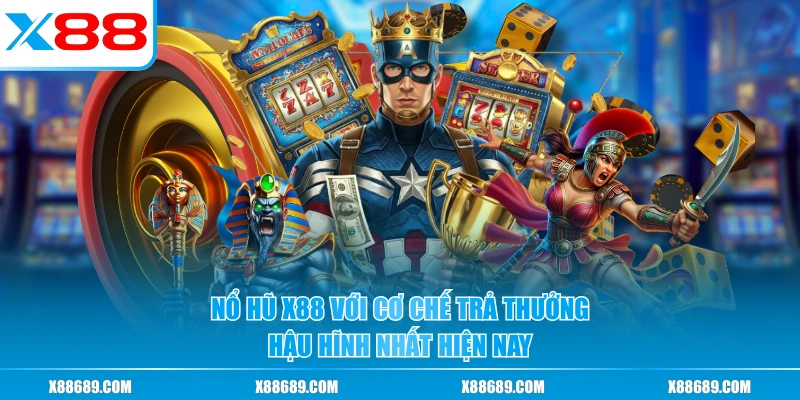 Nổ hũ X88 với cơ chế trả thưởng hậu hĩnh nhất hiện nay